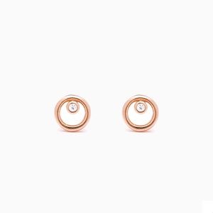 Mejuri // rose gold Grace Studs
